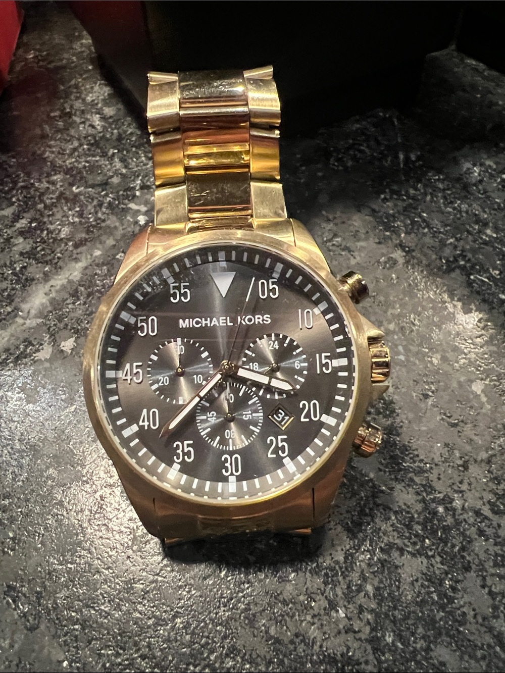 Michael Kors Gold Men's Gage Mk8361 Watch
